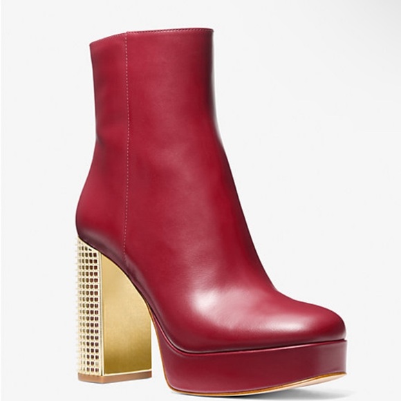 Michael Kors - Maxine Leather Platform Boot - NWT - Picture 1 of 3